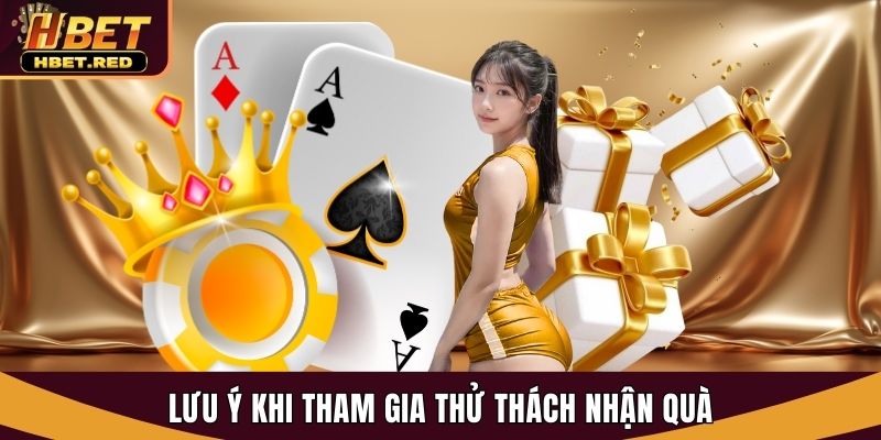 thử thách nhận quà