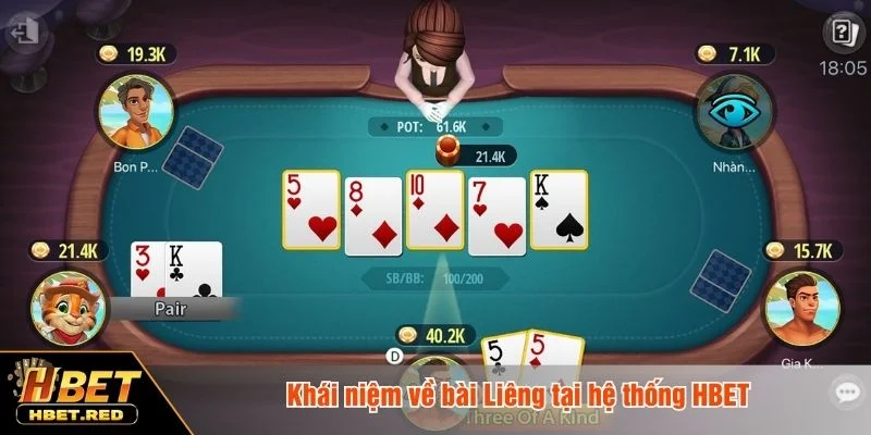 Liêng là game bài dân gian hấp dẫn tại HBET