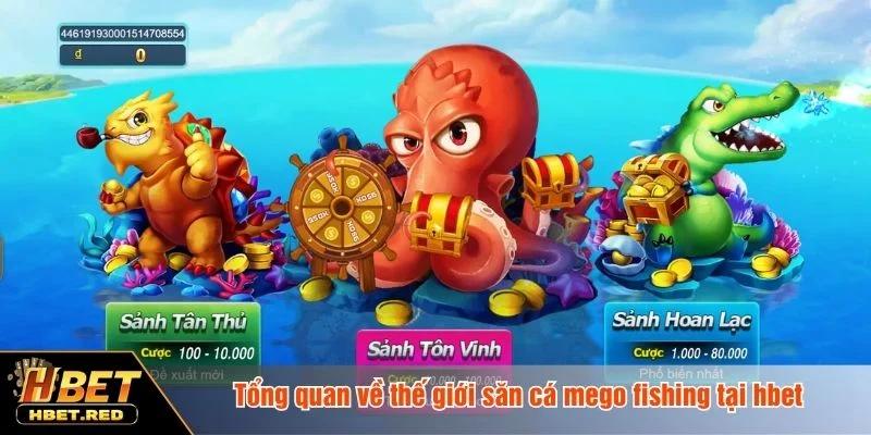 Mego fishing mở ra thế giới đại dương sống động