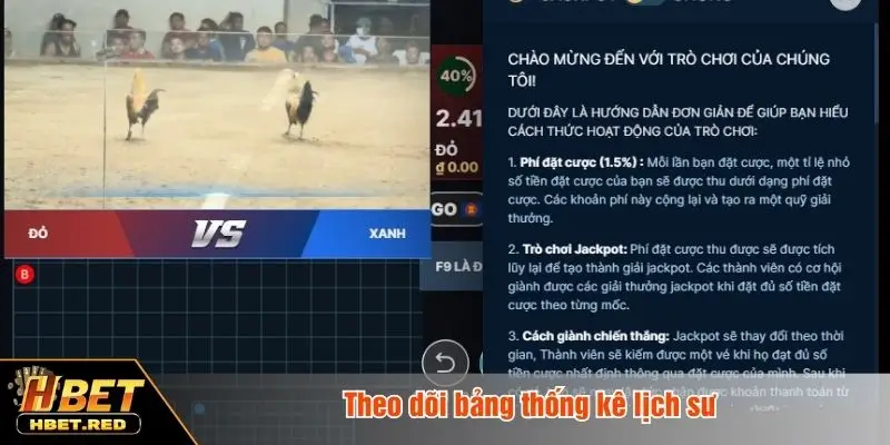 Chia Sẻ 10+ Mẹo Cược Đá Gà Thắng Lớn Từ Các Cao Thủ Theo dõi bảng thống kê lịch sử