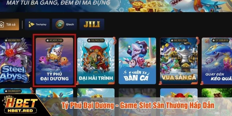 Tỷ Phú Đại Dương - Game Slot Săn Thưởng Hấp Dẫn Tỷ phú đại dương