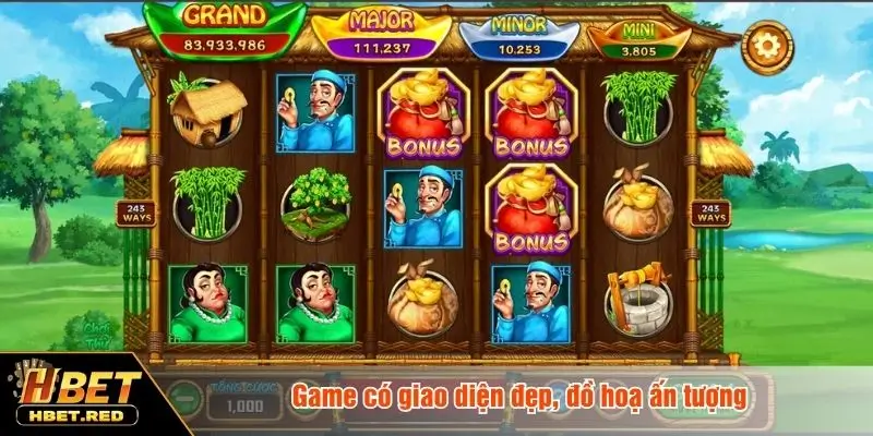 Game có giao diện đẹp, đồ hoạ ấn tượng